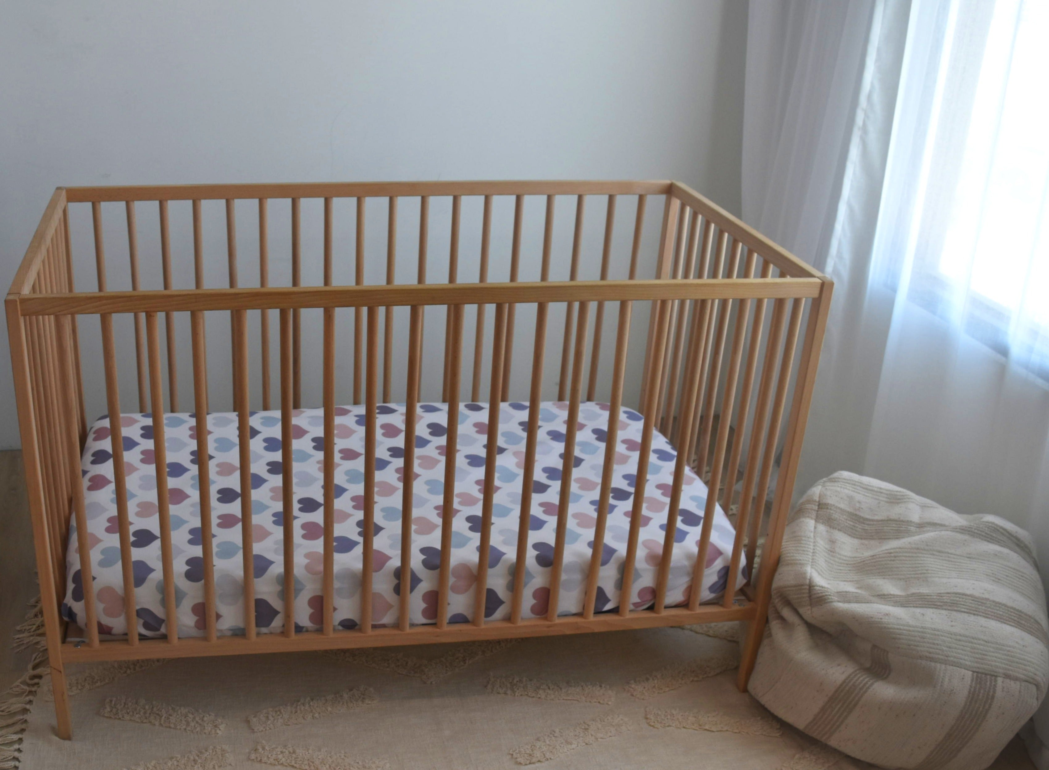 Hushy Blushy Classic Crib Bedding Set